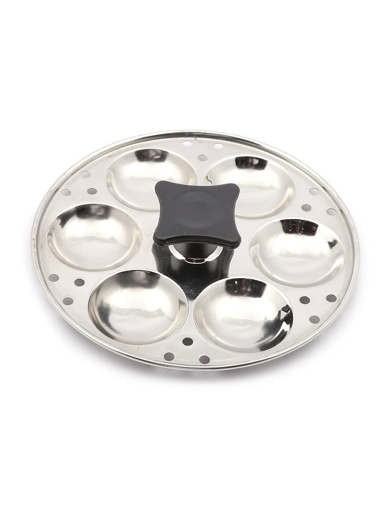 Coconut Coconut Stainless Steel Idly Steamer/Idly Pot - one plate 6 idly, one plate 15 mini idly and 2 Steamer  - Image 3