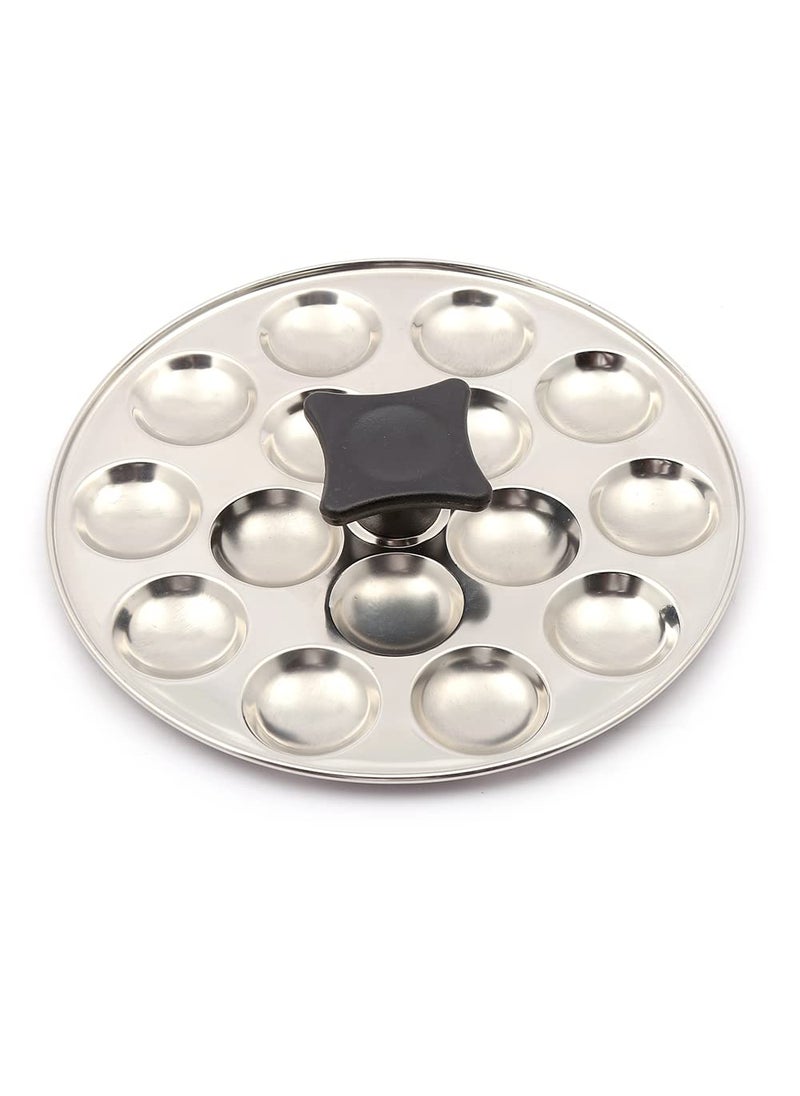 Coconut Coconut Stainless Steel Idly Steamer/Idly Pot - one plate 6 idly, one plate 15 mini idly and 2 Steamer  - Image 4