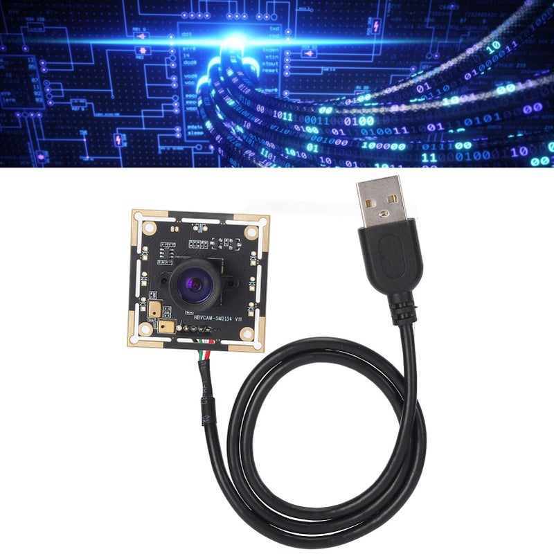 وحدة الكاميرا 5MP زاوية واسعة 100° USB 2.0 بدون برنامج تشغيل ربطة لوحة شريحة OV5693 - Image 4