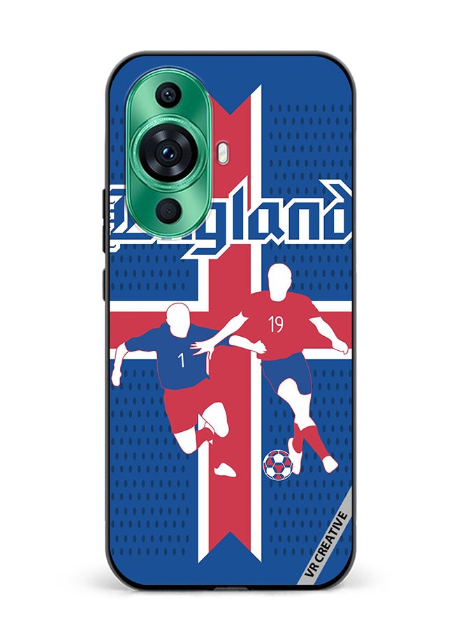 VR CREATIVE Protective Case Cover For Huawei nova 11 Sports Soccer Football England Design Multicolour - Image 1