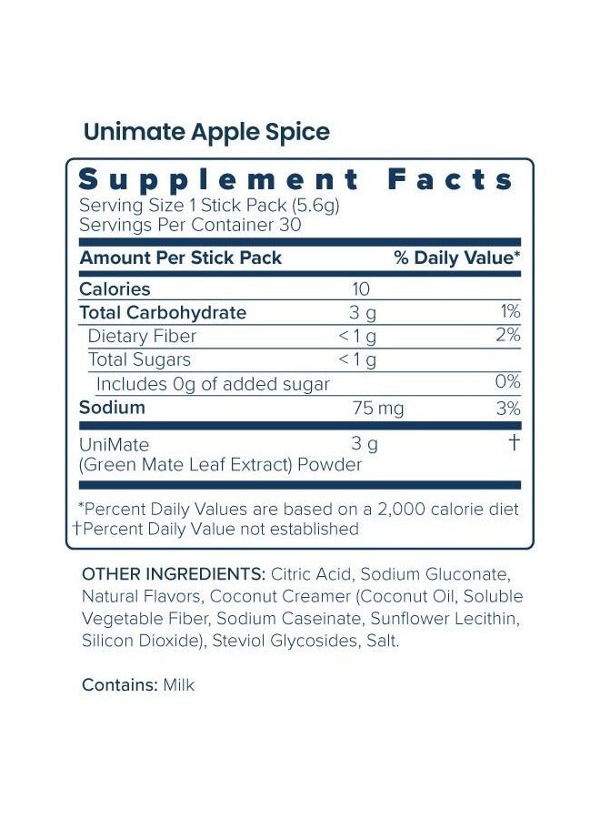 يونيسيتي UNICITY Unimate Apple Spice 30 Sachet - Image 3