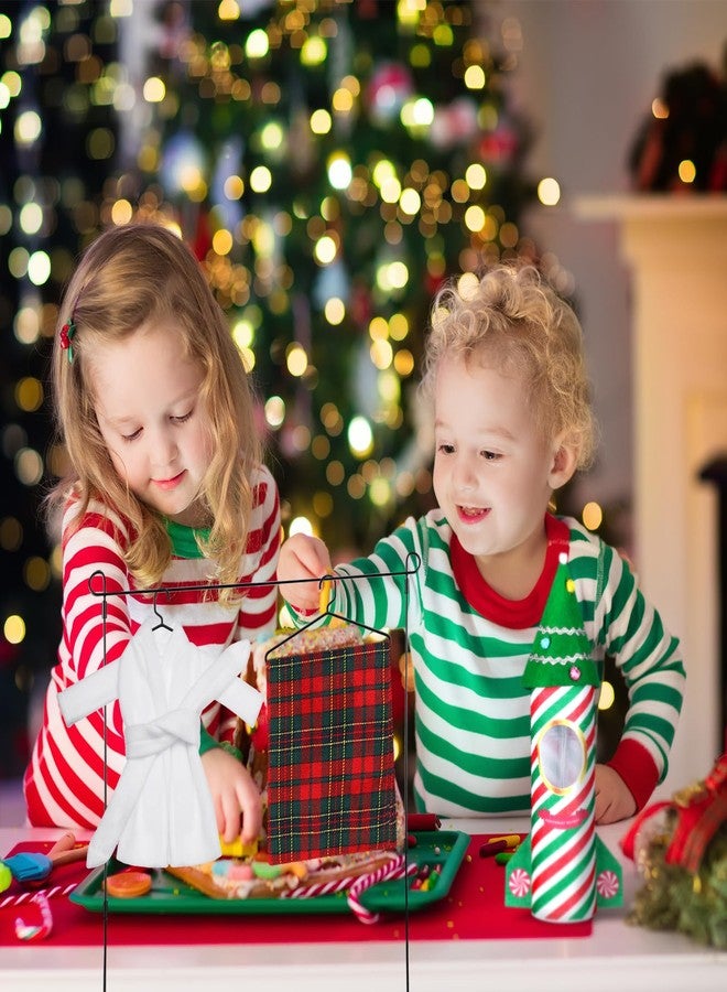 Aoriher 6 Pcs Christmas Doll Accessories Set with Envelope Clothing, Rocket Clothing, Sleeping Bag, Bathrobe, Hammock, Pillow for Doll Decorations - Image 2