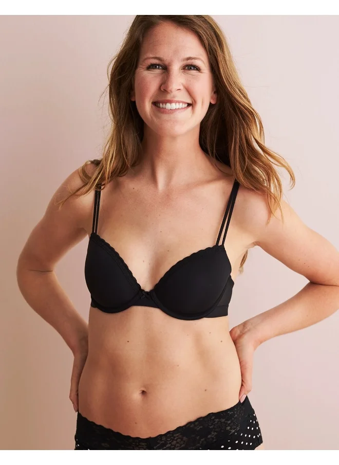 Aerie Strappy Plunge Neck Bra