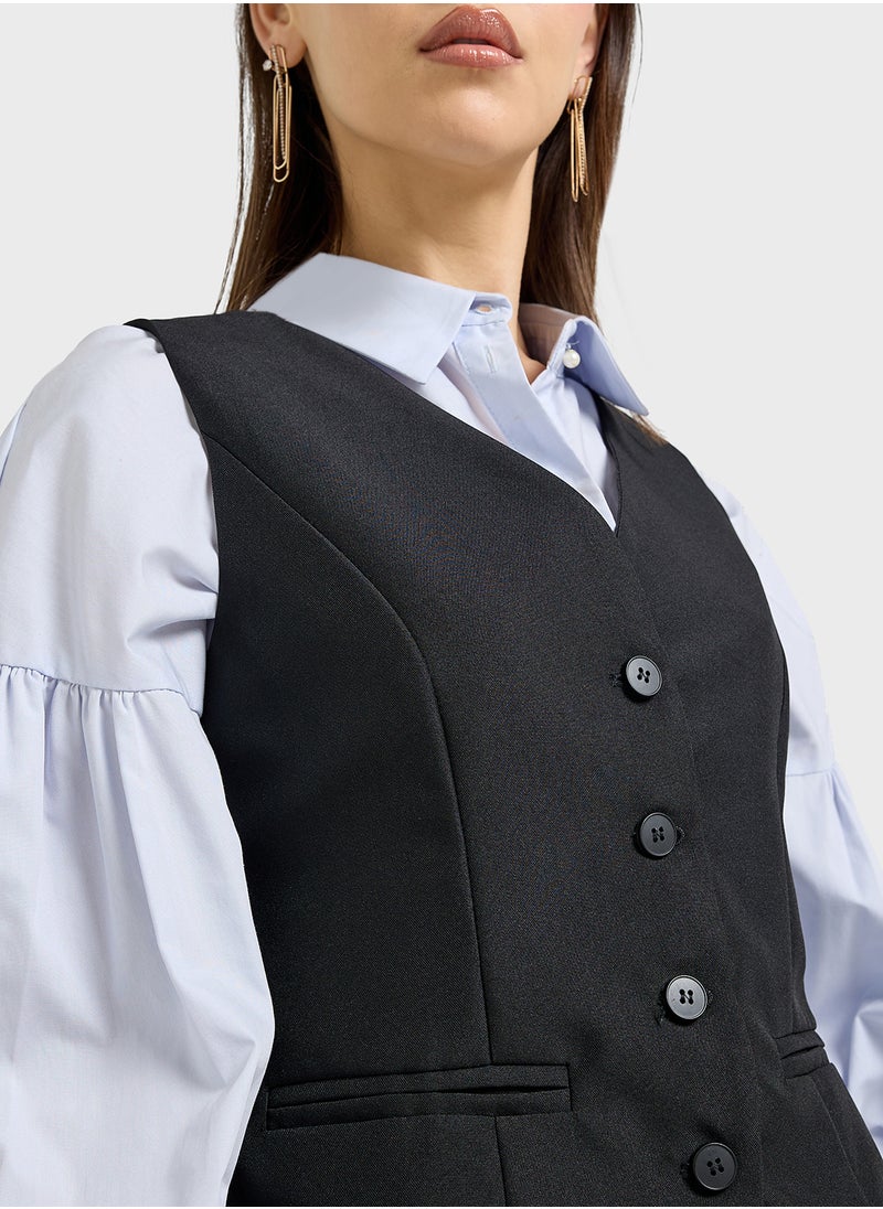 ELLA Sleeveless Vest  - Image 3