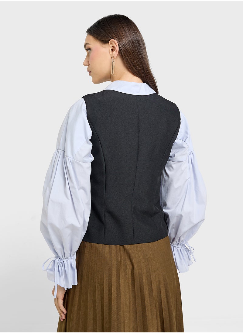 ELLA Sleeveless Vest  - Image 2