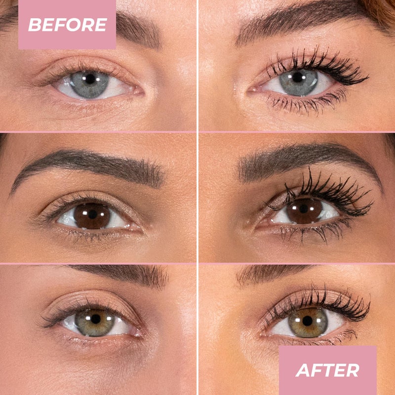 MCoBeauty - ماسكارا إكستندلاش الأنبوبية - ماسكارا سوداء حائزة على جوائز لرموش مرفوعة ومحددة - مصبوغة بشكل غني - مقاومة للتلطخ، تركيبة قابلة للبناء - مكياج عيون - Image 3