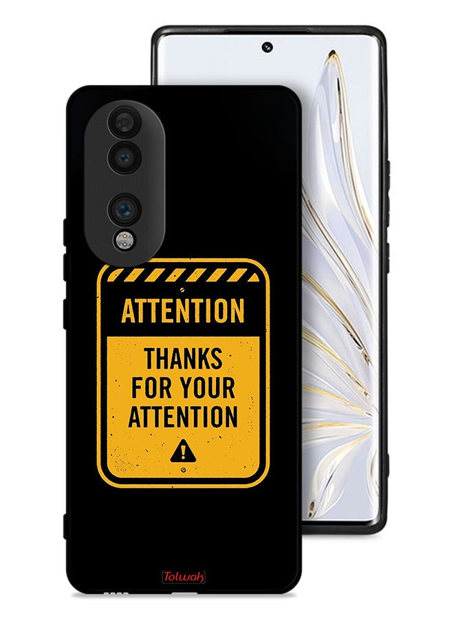 Tolwak Honor 70 Protective Case Cover Thanks For Attention - Image 1
