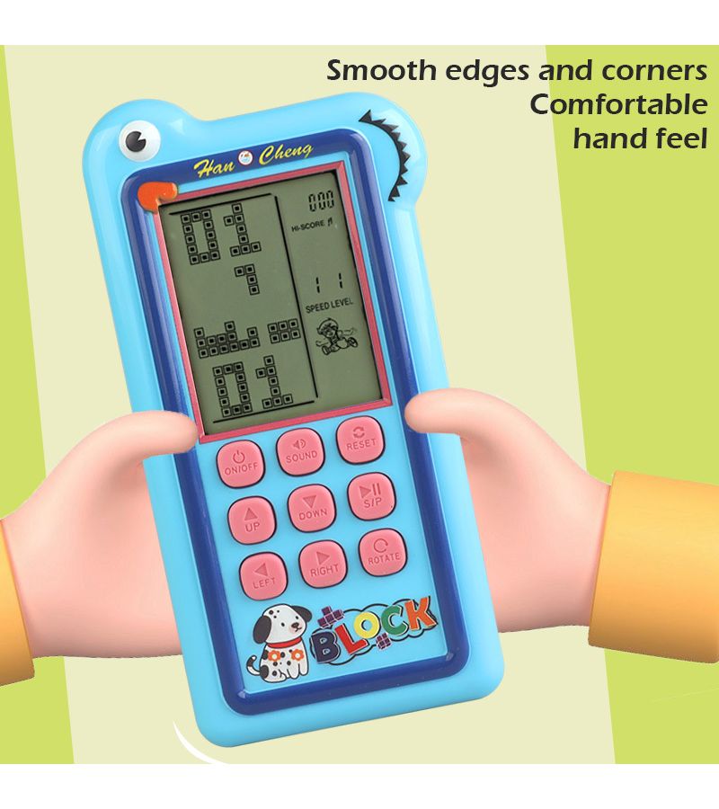 Khaki Puzzle Handheld Game Console Retro Nostalgic Brain Training Toy - Image 3