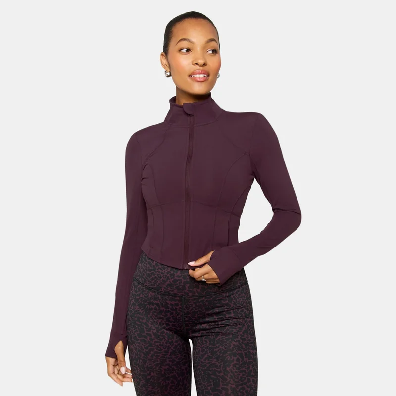 Fabletics جاكيت برفكت ستورم ترين للنساء