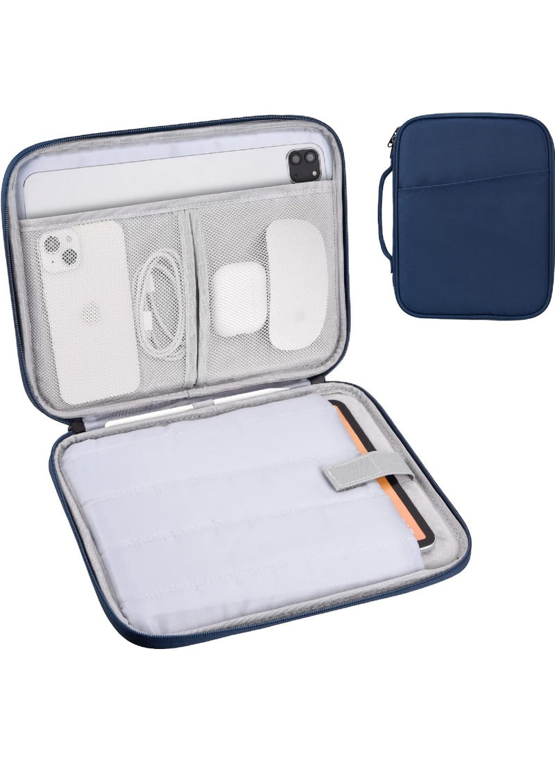 Rock Pow 10-11 inch Tablet Sleeve Case for iPad (A16) 11th 11inch 2025/iPad 10th 10.9 2022 and Air 11 inch M3/M2 2025/2024/10.9 inch/| 11 inch iPad Pro | 10.2 inch iPad | 10.9 inch iPad Air 5 4 | 10.5" iPad Pro | iPad Air 3 2 | 9.7" iPad | Galaxy Tab A8 10.5 and A9 Plus 11inch/S9 11inch/S9FE 10.9 inch Protective Bag for 10inch and 11inch  - Image 1