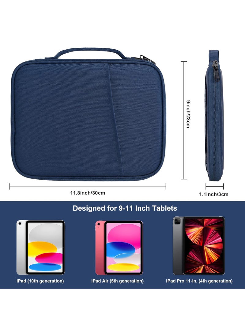 Rock Pow 10-11 inch Tablet Sleeve Case for iPad (A16) 11th 11inch 2025/iPad 10th 10.9 2022 and Air 11 inch M3/M2 2025/2024/10.9 inch/| 11 inch iPad Pro | 10.2 inch iPad | 10.9 inch iPad Air 5 4 | 10.5" iPad Pro | iPad Air 3 2 | 9.7" iPad | Galaxy Tab A8 10.5 and A9 Plus 11inch/S9 11inch/S9FE 10.9 inch Protective Bag for 10inch and 11inch  - Image 2