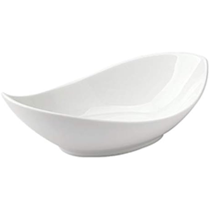 ريحني طبق بورسلان بيضاوي بلون Sunnex Orion Whiteware C88106 205 سم أبيض - Image 4