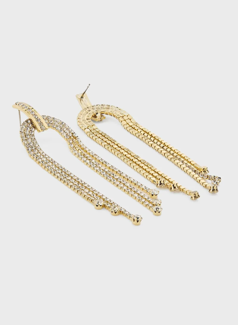 Ella Limited Edition Diamante Drop Earrings