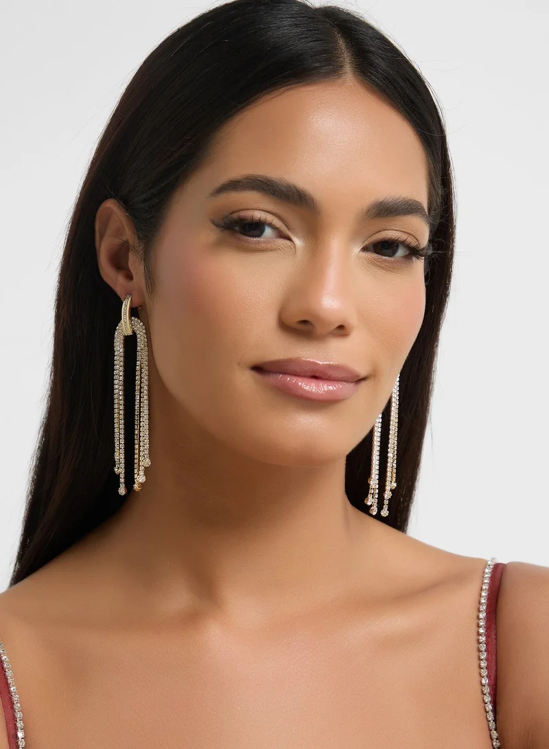 ايلا ليمتد اديشن أقراط متدلية من الألماس