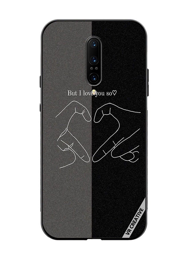 VR CREATIVE Protective Case Cover For OnePlus 7 Pro Couple Design Multicolour - Image 1