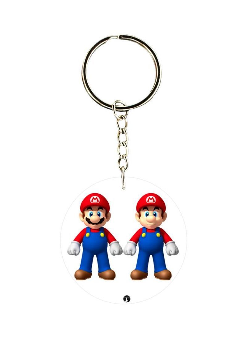 Cartoon Character Printed Keychain