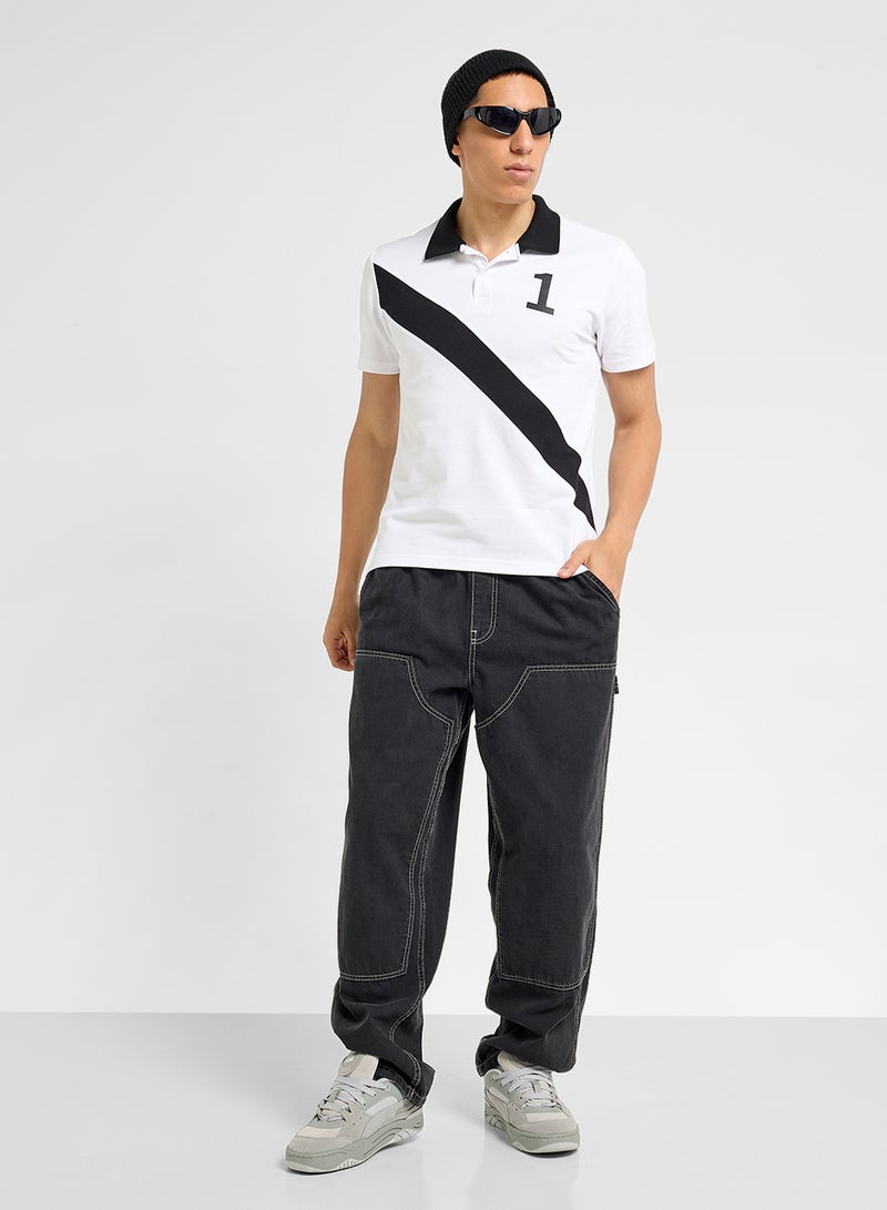 سفنتي فايف تيشيرت بولو كاجوال - Image 4