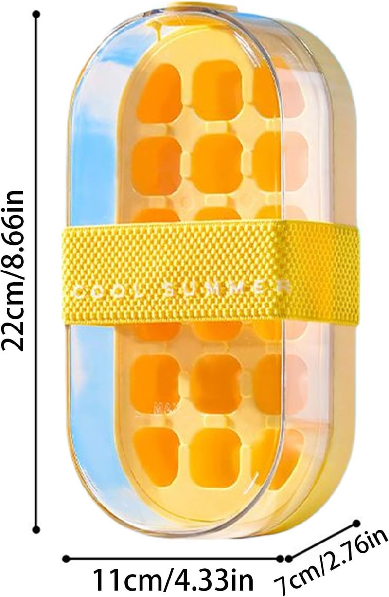 18-Grid Press Ice Making Bottle - Easy Release Reusable Ice Tray for Drinks - Image 4