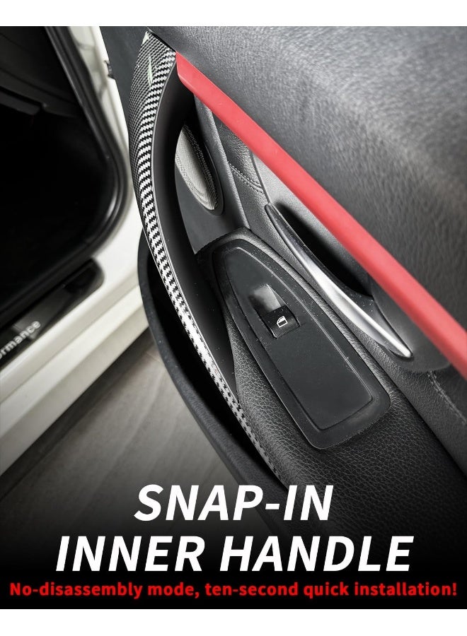 SHSBSCAR أغطية مقبض الباب SHSBSCAR F30 تناسب BMW F30، أغطية مقبض سحب الباب للجانب السائق والراكب لـ F31 F34 F80 320 328 330 335 F32 F33 F36 F82 F83 418 420 428 430 435 - Image 5