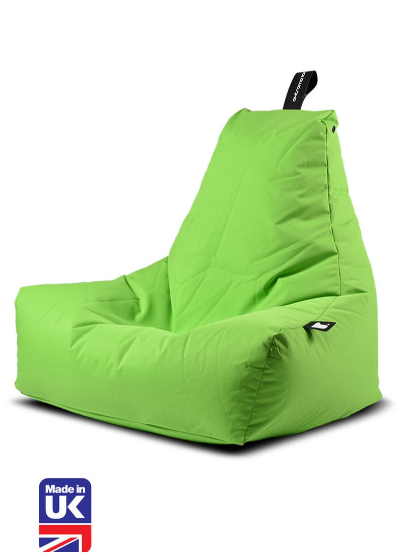 Extreme Lounging - Extreme Lounging® - Original Mighty Bean Bag - Made in UK - Premium Quality Double Stitched Bean Bag - UV Protected & Waterproof - Large BeanBags Chair - Ideal for Indoor & Outdoor Use - Lime - Image 1