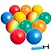 EVERICH TOY Playground Balls Kickball 6 or 12 Pack 85 Dodgeballs Bouncy Kick Balls for Kids Adults Outdoor Indoor 4 Square Ball Sports School Yard Games for Boys Girls 35 58 812 with Pump - Image 4