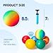 EVERICH TOY Playground Balls Kickball 6 or 12 Pack 85 Dodgeballs Bouncy Kick Balls for Kids Adults Outdoor Indoor 4 Square Ball Sports School Yard Games for Boys Girls 35 58 812 with Pump - Image 2