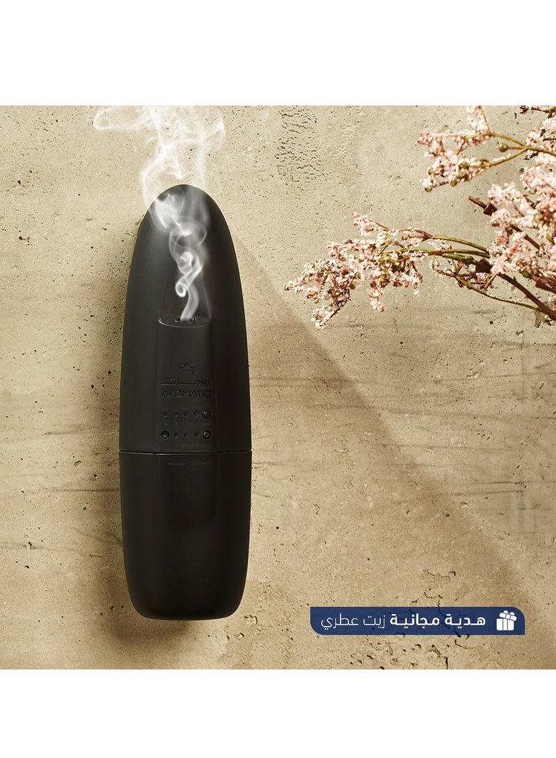 اروماتك جهاز تعطير الشقق و المكاتب الذكي AF90 - أسود - Image 1