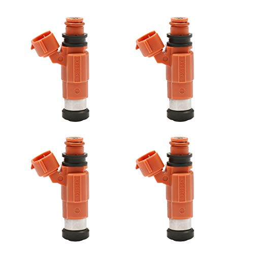 Gledewen Fuel Injector 4 Holes 4Pcs | Replacement for Yamaha Outboard 115 HP Marine Mitsubishi Eclipse Galant Mirage Chrysler Dodge Suzuki | Replace# 68V-8A360-00-00, INP-771, CDH-210 - Image 1
