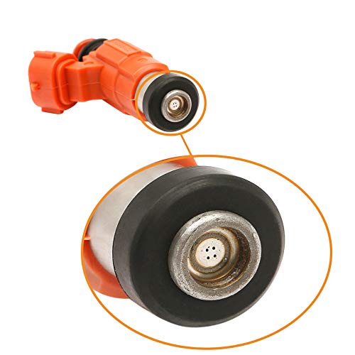 Gledewen Fuel Injector 4 Holes 4Pcs | Replacement for Yamaha Outboard 115 HP Marine Mitsubishi Eclipse Galant Mirage Chrysler Dodge Suzuki | Replace# 68V-8A360-00-00, INP-771, CDH-210 - Image 5