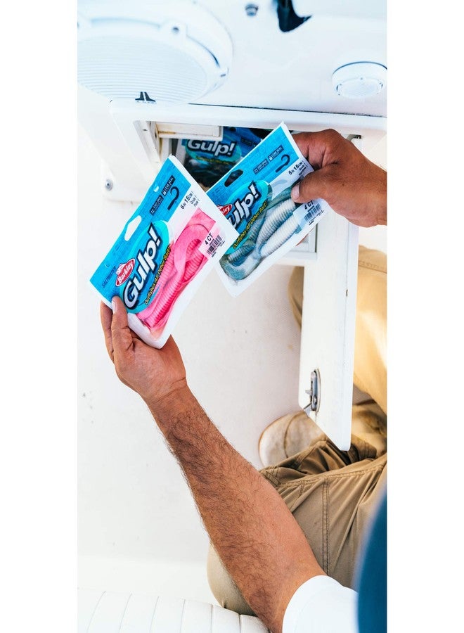 Berkley Gulp! Grub Chartreuse, 6in - Image 4