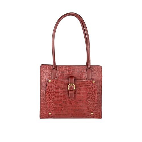 Hidesign Women Tote (Red) - Image 1