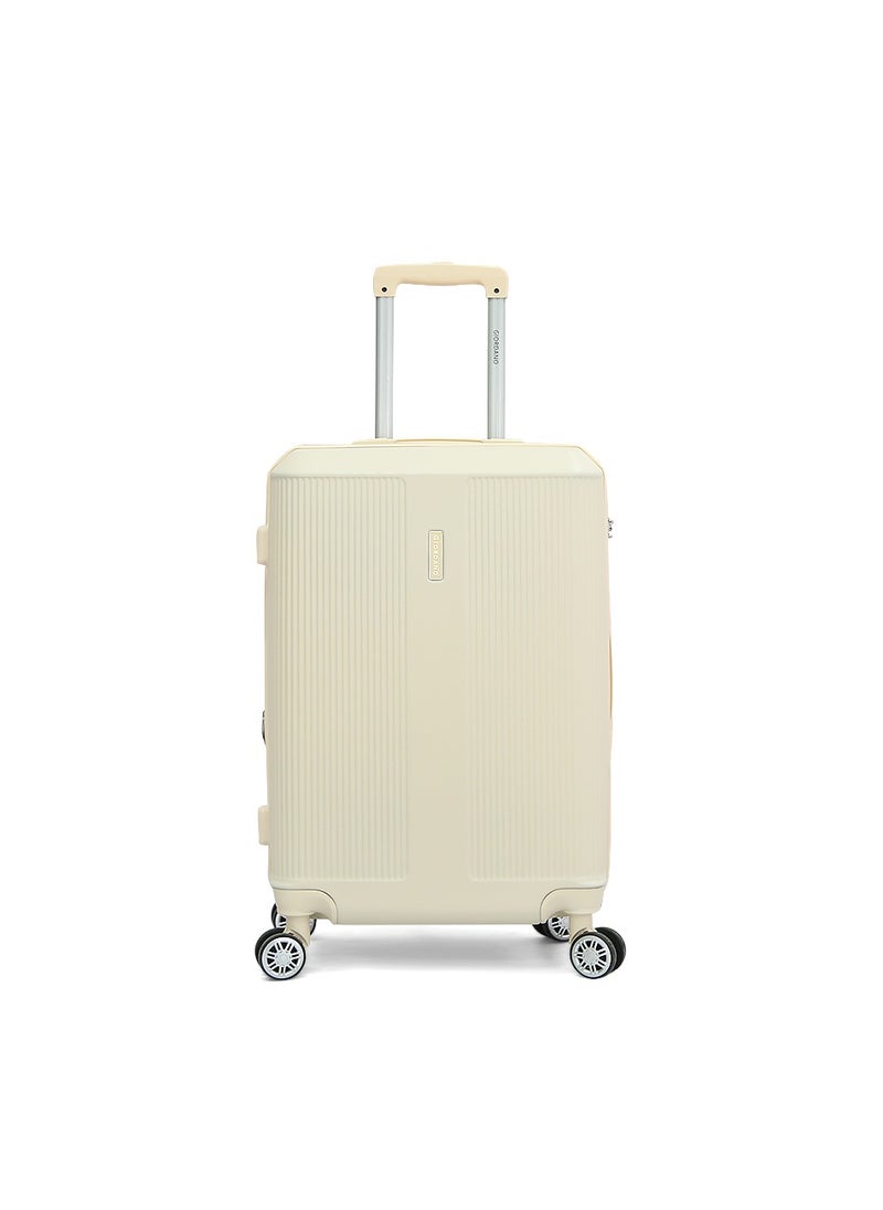 GIORDANO Giordano Hardside Luggage Trolley Bag 5 Pieces set,Beige (BC-12&14,S-20,M-24,L-28 Inch)  - Image 2