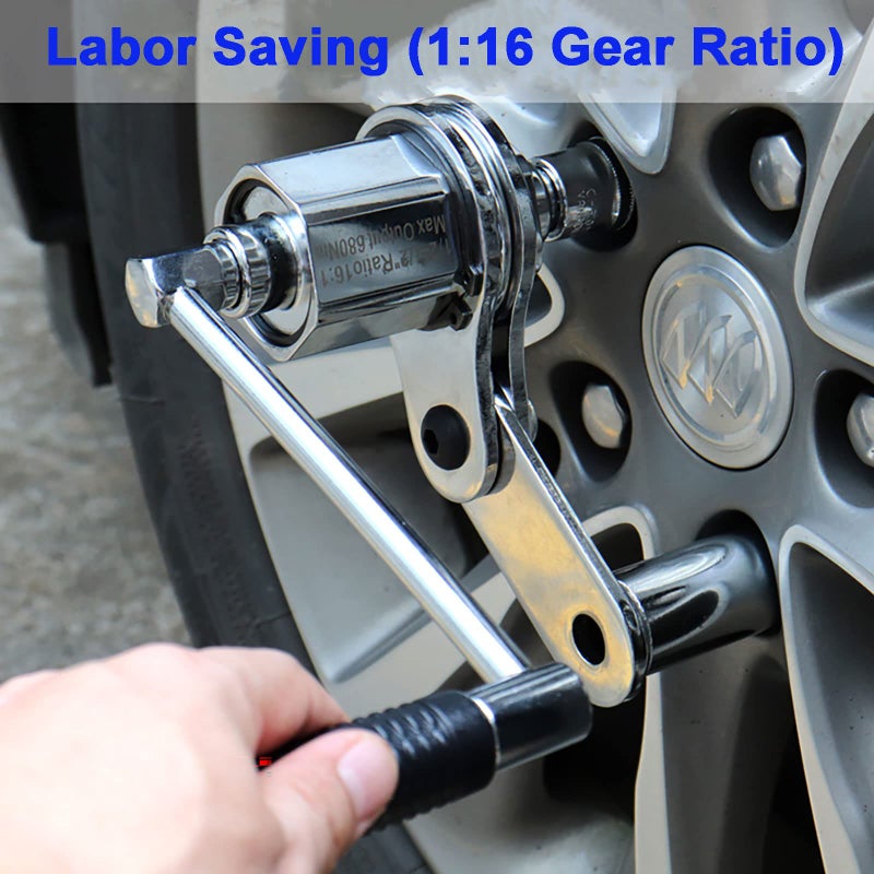 COTOUXKER Torque Multiplier, Heavy Duty Torque Multiplier Wrench Set for Lug Nut Remover 1/2 Driver 1:16 Labor Saving Wrench - Image 5
