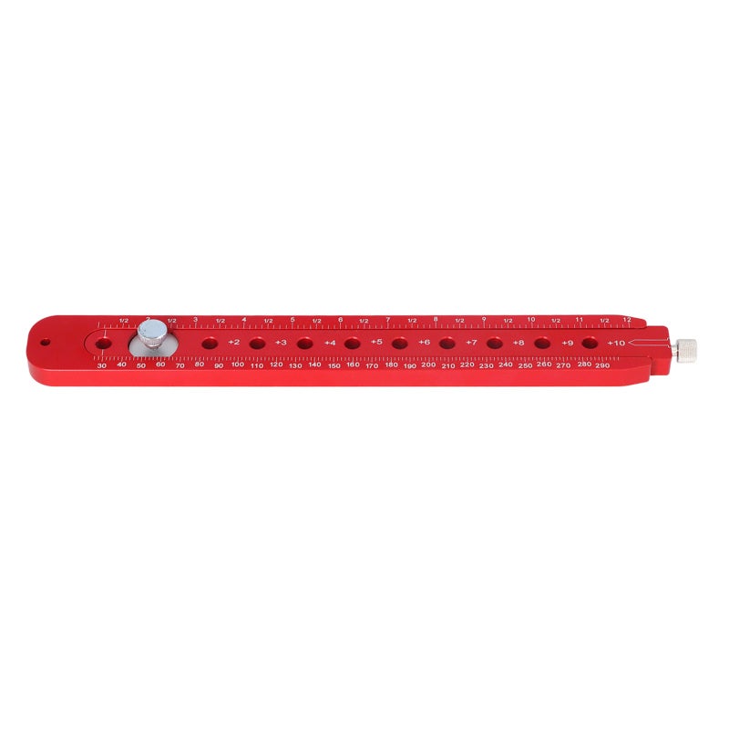 Woodworking Circle Ruler Aluminum Alloy Adjustable Carpenter Drawing Tool - Strong Durable Circle Drawing Tool for Woodworking Metalworking Leatherworking - Image 5
