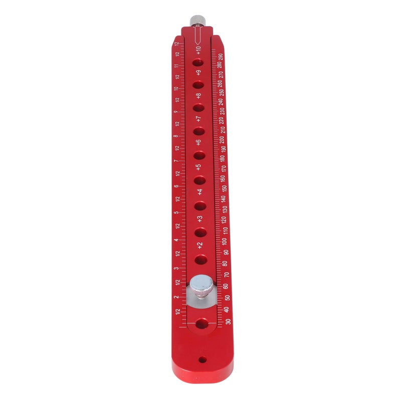 Woodworking Circle Ruler Aluminum Alloy Adjustable Carpenter Drawing Tool - Strong Durable Circle Drawing Tool for Woodworking Metalworking Leatherworking - Image 3