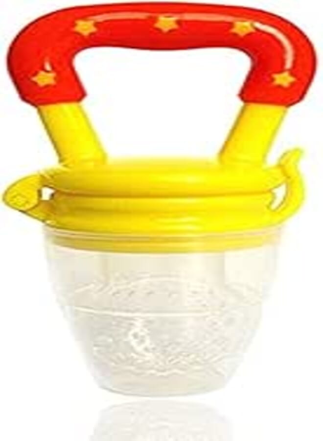 Kid's Fresh Food Milk Nibbler Feeder Baby Supplies (Yellow)