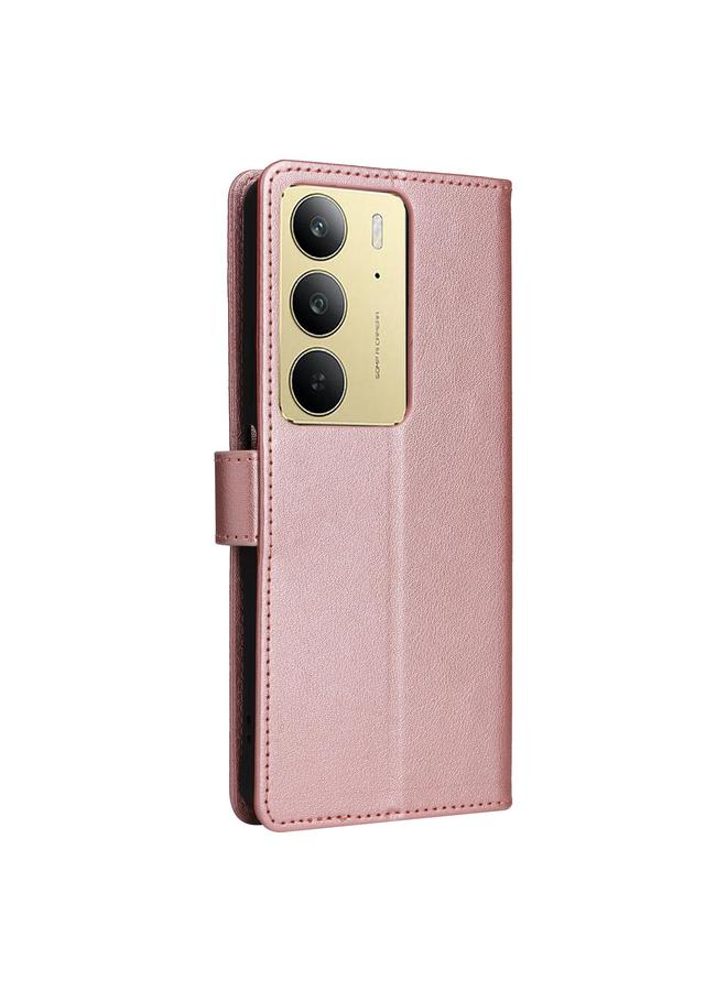 اس-توب جراب لهاتف Realme C75 4G / 14X 5G Global، جراب هاتف جلدي متعدد الوظائف مزود بثلاث فتحات للبطاقات - Image 3
