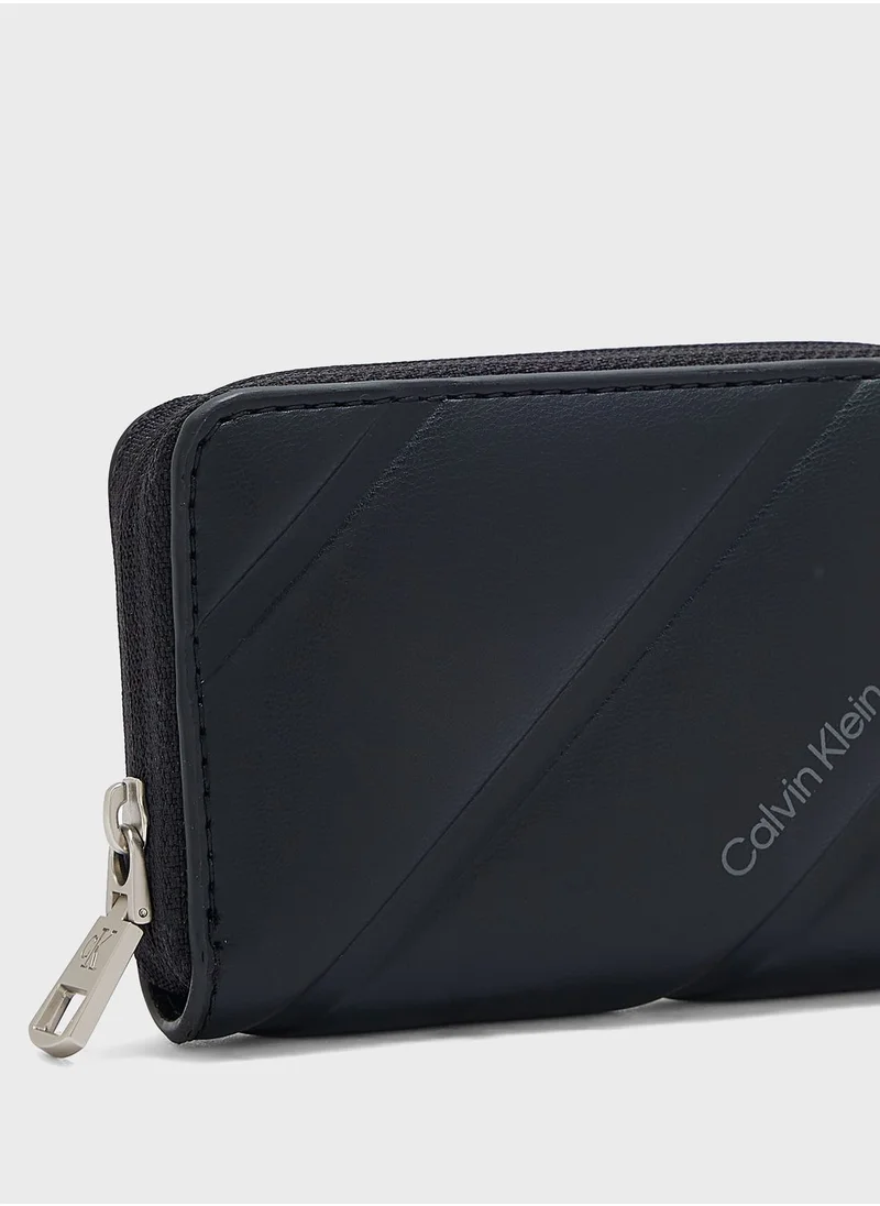 Calvin Klein Jeans Quilted Zip Over Wallet