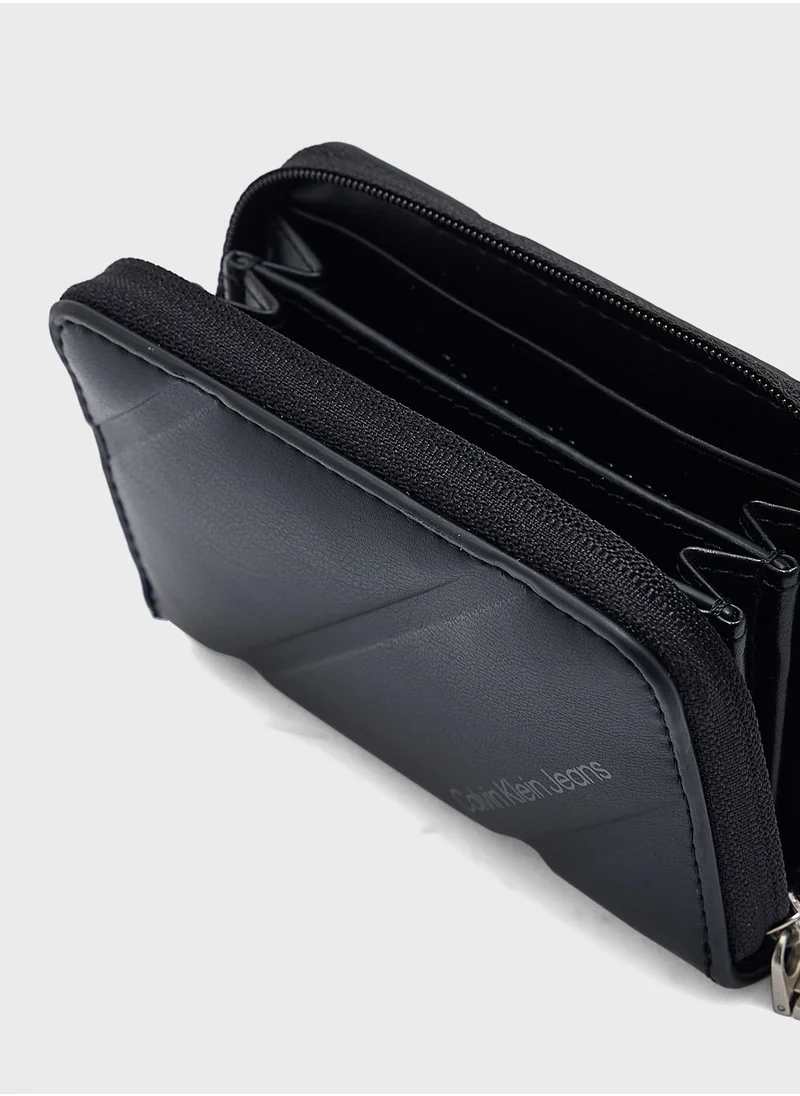 Calvin Klein Jeans Quilted Zip Over Wallet