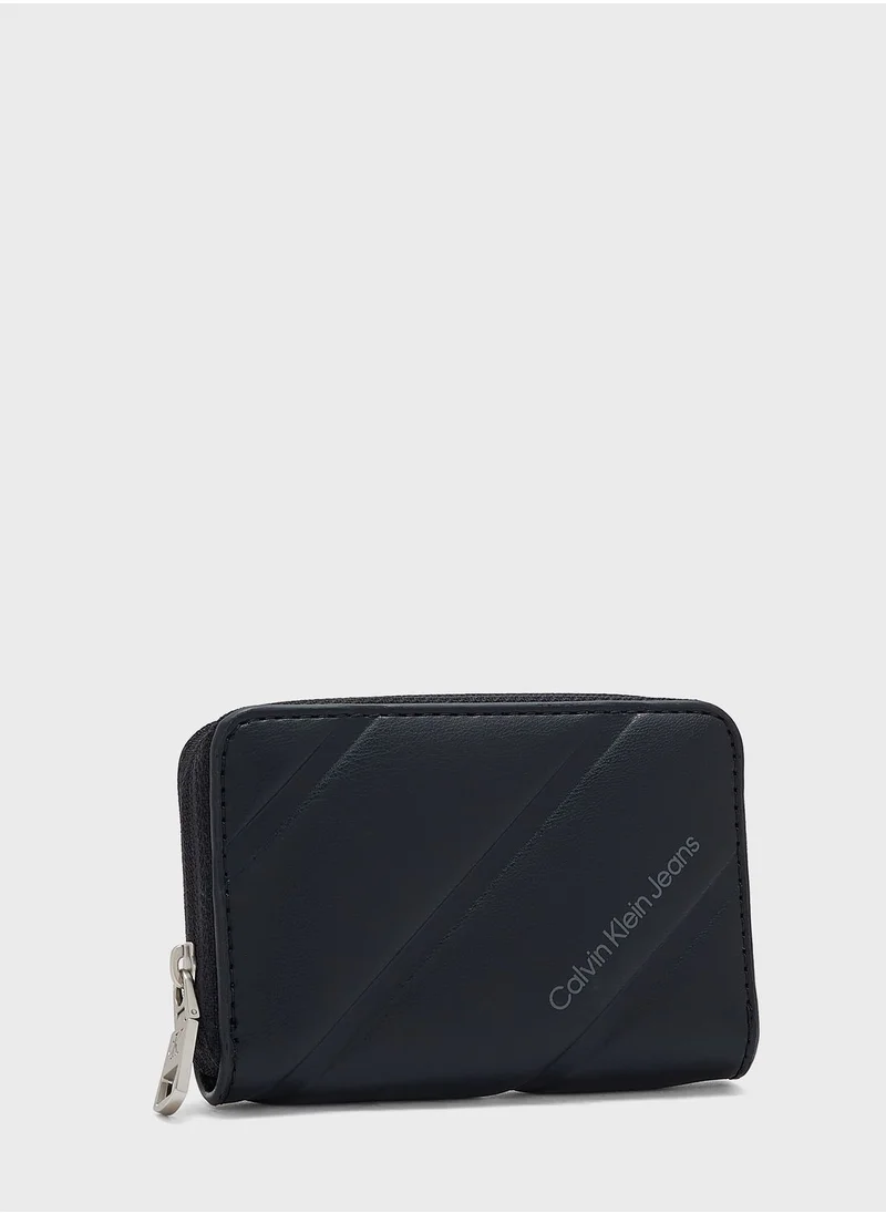 Calvin Klein Jeans Quilted Zip Over Wallet