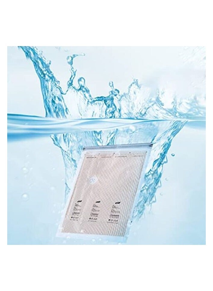 IBAMA Vacuum Storage Bags Set for Travel Clothes Pillows Blankets Comforters Bedding Compression Space Saving Zipper Seal (S-70*45cm) - Image 5