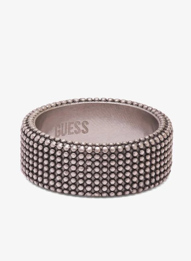 Guess  Dotted Band Ring for Men | Best Price UAE