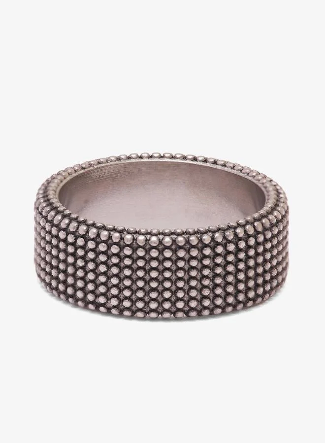 Guess  Dotted Band Ring for Men | Best Price UAE