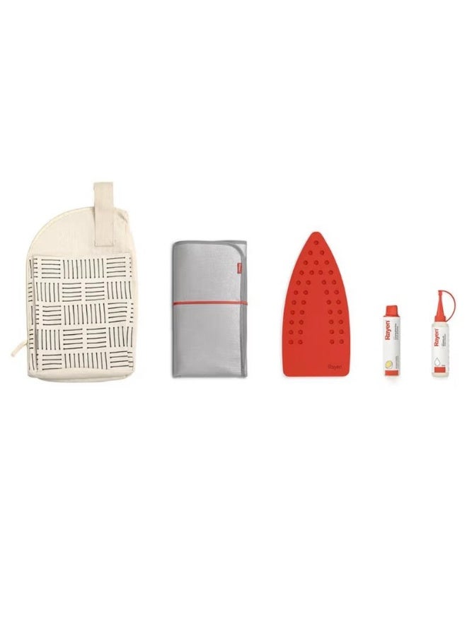 ريان مجموعة أدوات كي راين 6168 – ملحقات مكواة متكاملة، سطح كي محمول، غطاء حماية وأدوات تنظيف – براند إسباني، مثالي للمنزل والسفر - Image 2