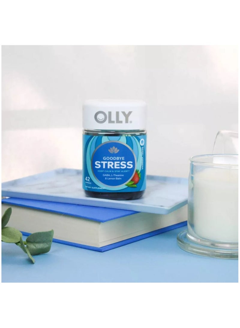 OLLY Goodbye Stress, Berry Verbena, 42 Gummies - Image 3