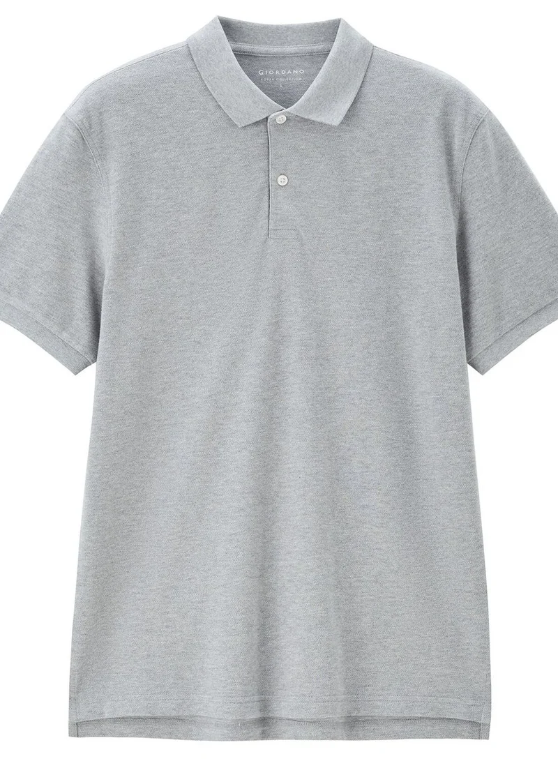 GIORDANO  Men's Polo Shirt: Cotton Pique, Short Sleeve | Korea Collection for Men | Best Price UAE