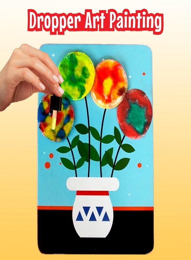 WONDRBOX Montessori 6-in-1 Play & Create Gift Set | Shoe Lacing, Scissor Skills, Dropper Art & Matching Activities | STEM Preschool Learning Toy for Kids Age 2-5 | Gifts for Boys & Girls - Image 4
