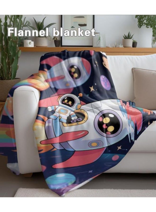 general Wisdom Fairy (latest) flannel thin blanket (warm and comfortable, suitable for sleep, game use, dust and sandproof) 150cm*200cm - 114 - Image 4