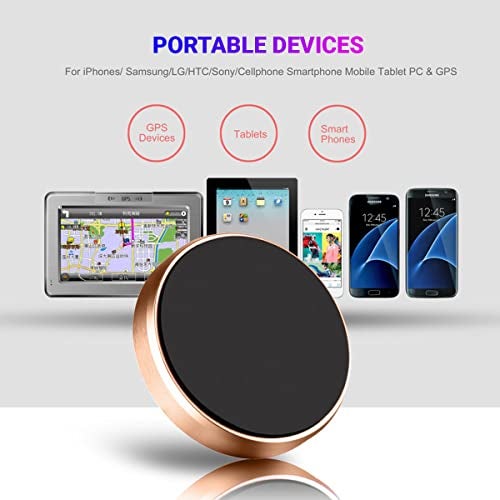 LIRAMARK Universal Magnetic Car Mount Holder Stand for Dashboard/Home & Table Compatible with All Smart Phones and Mobiles - Image 2