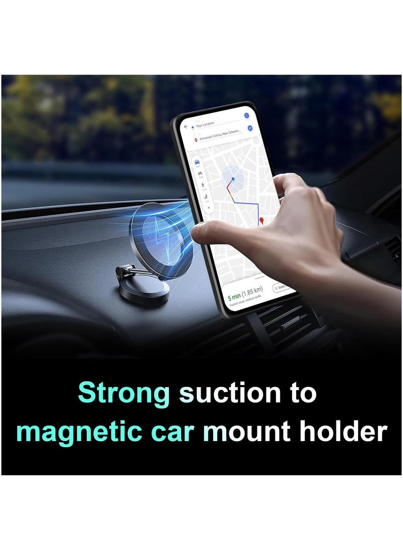 Phone Case for Nothing Phone 3a with Slide Camera Cover and 360°Rotatable Ring Stand Drop Protective Phone Cover with Magnetic Car Mount Holder - Image 2